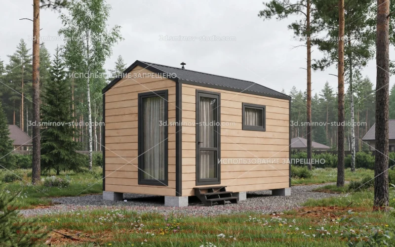 Мобильные бани барн - 1