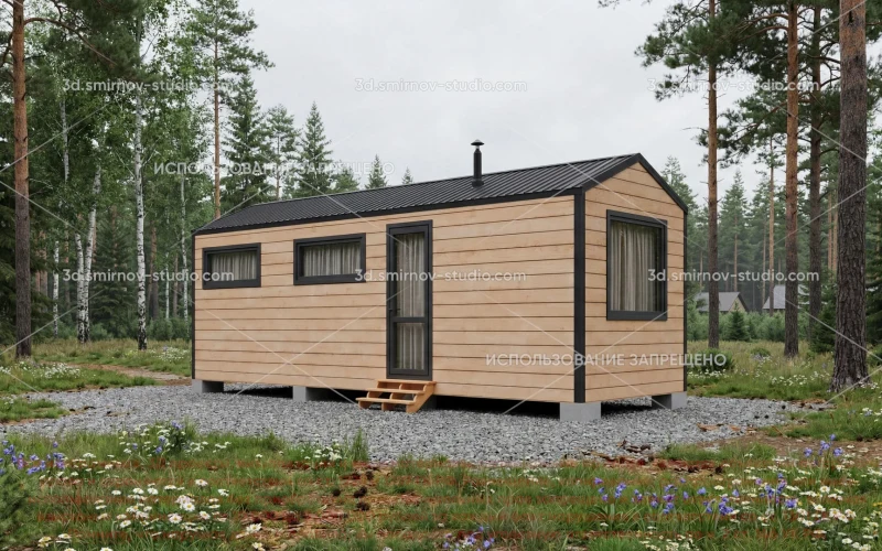 Мобильные бани барн - 3