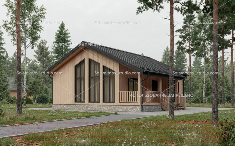 Каркасные дома - 1